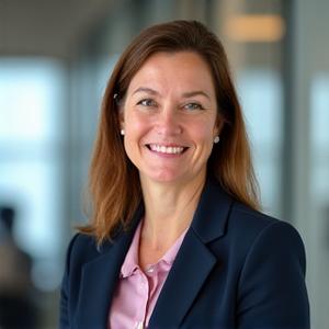 Portrait of Sarah Thompson, Head of Residential Sales