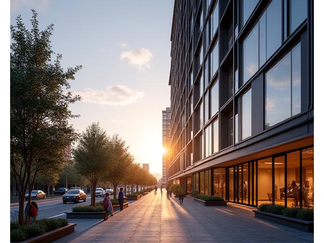 Contemporary build-to-rent apartment complex in a growing Sydney business district